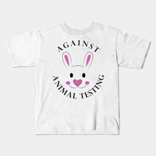 against animal testing Kids T-Shirt